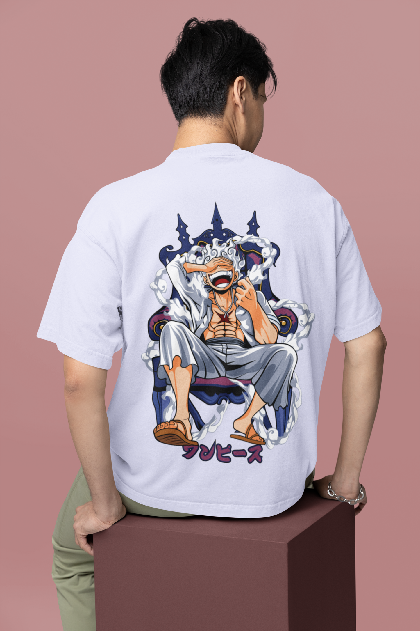 Oversized Tshirt - Luffy Gear 5