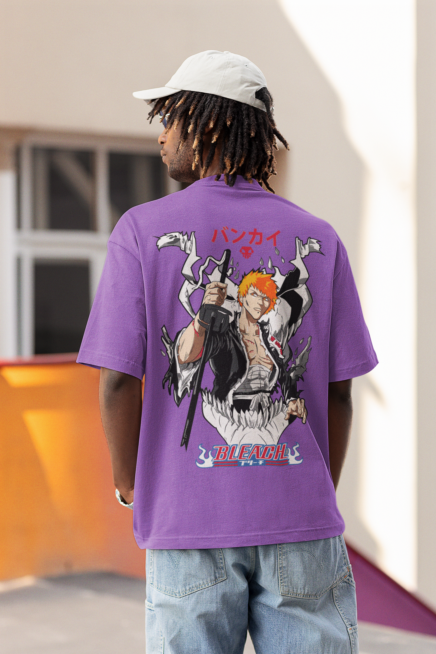 Oversized Tshirt - Ichigo Kurosaki Bankai