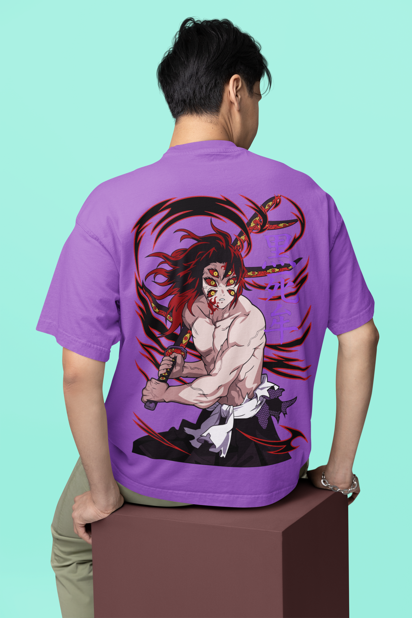 Oversized Tshirt - Kokushibo - Upper Moon one