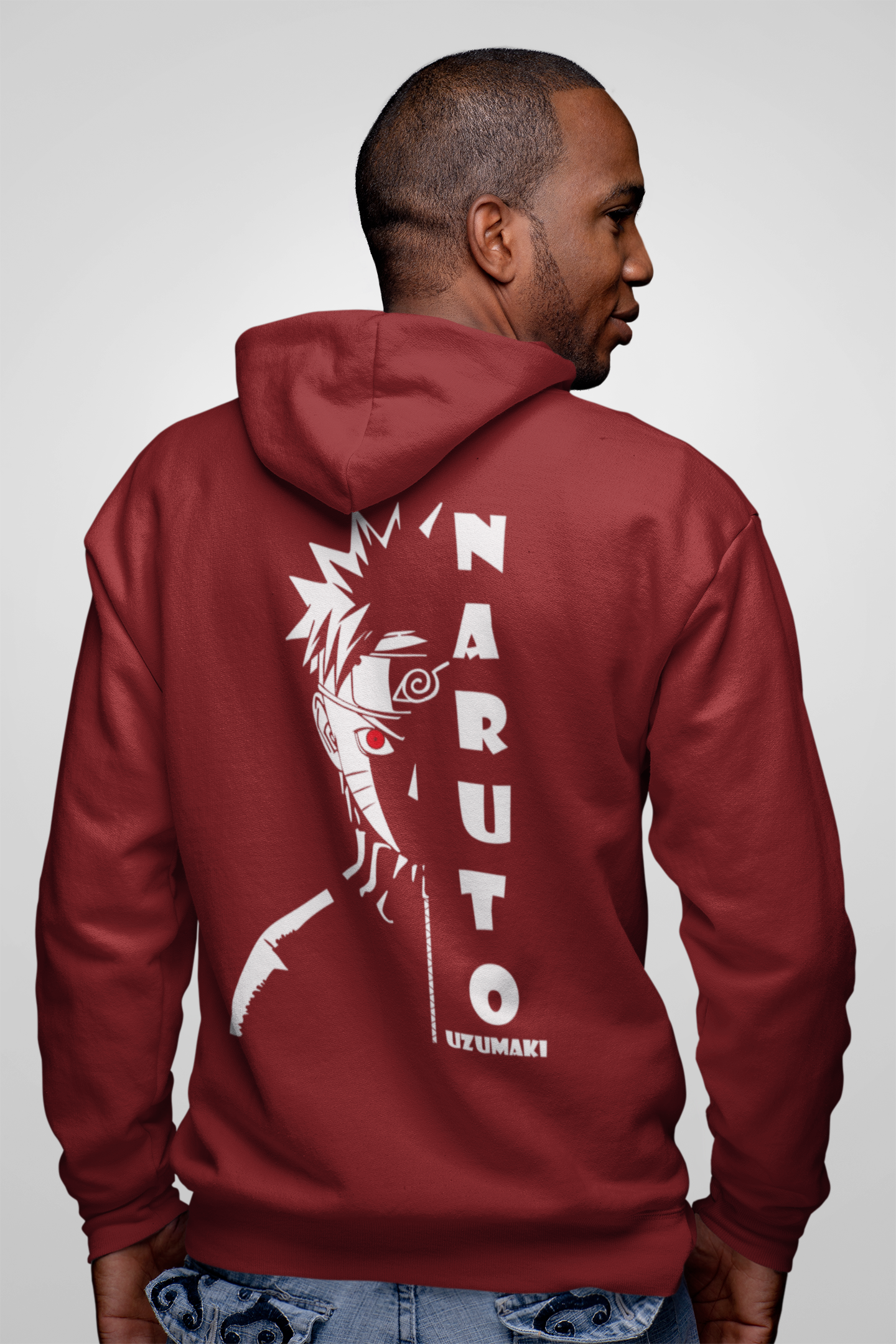 Oversized Hooded Sweatshirt - Naruto x Jiraya