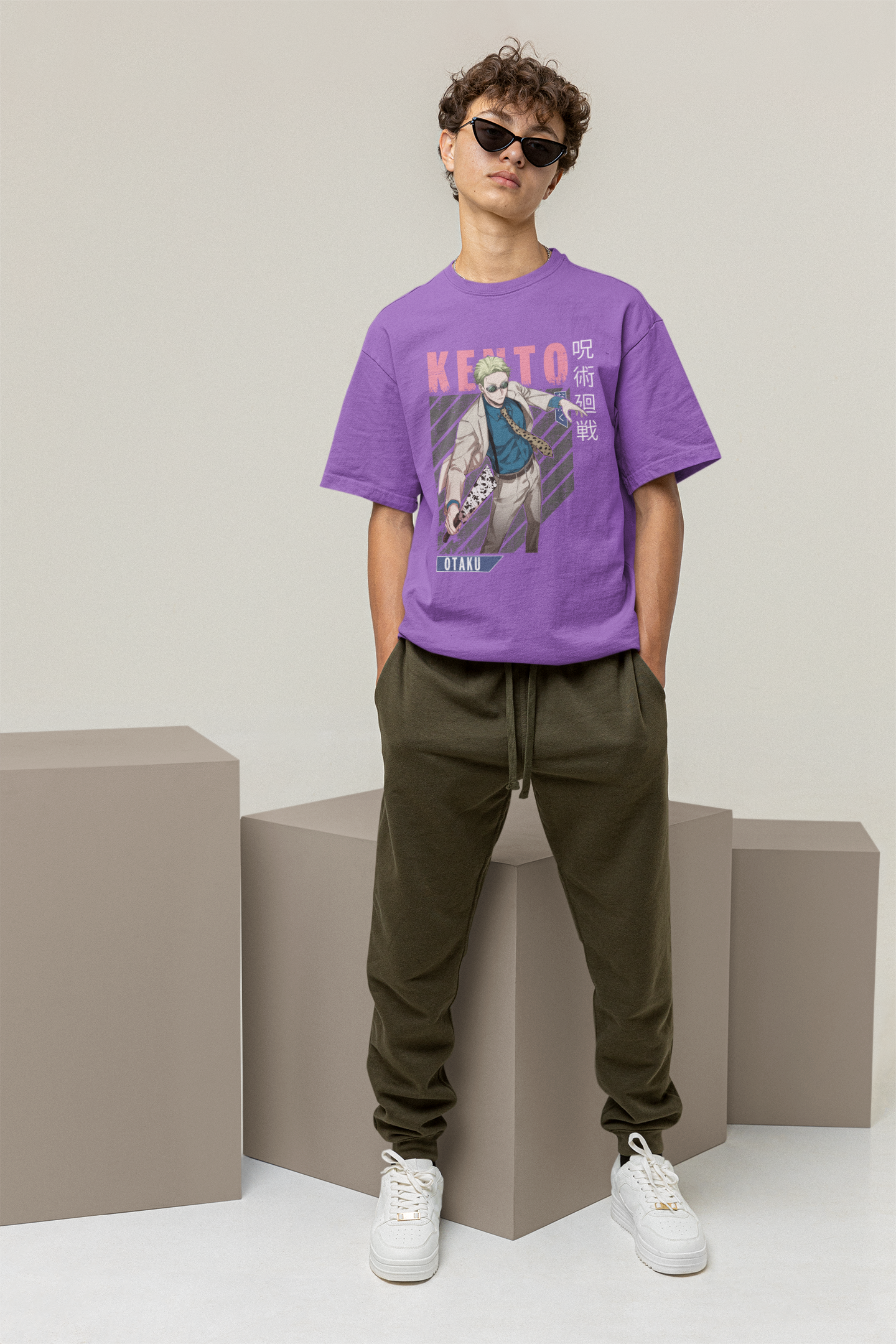 Oversized T-shirt - JJK - Kento Nanami