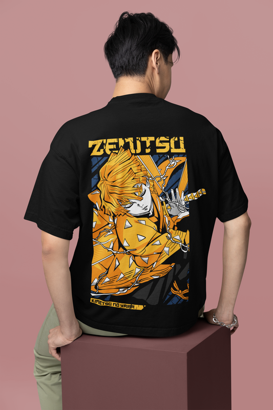 Oversized T-shirt - Demon Slayer - Zenitsu Agatsuma