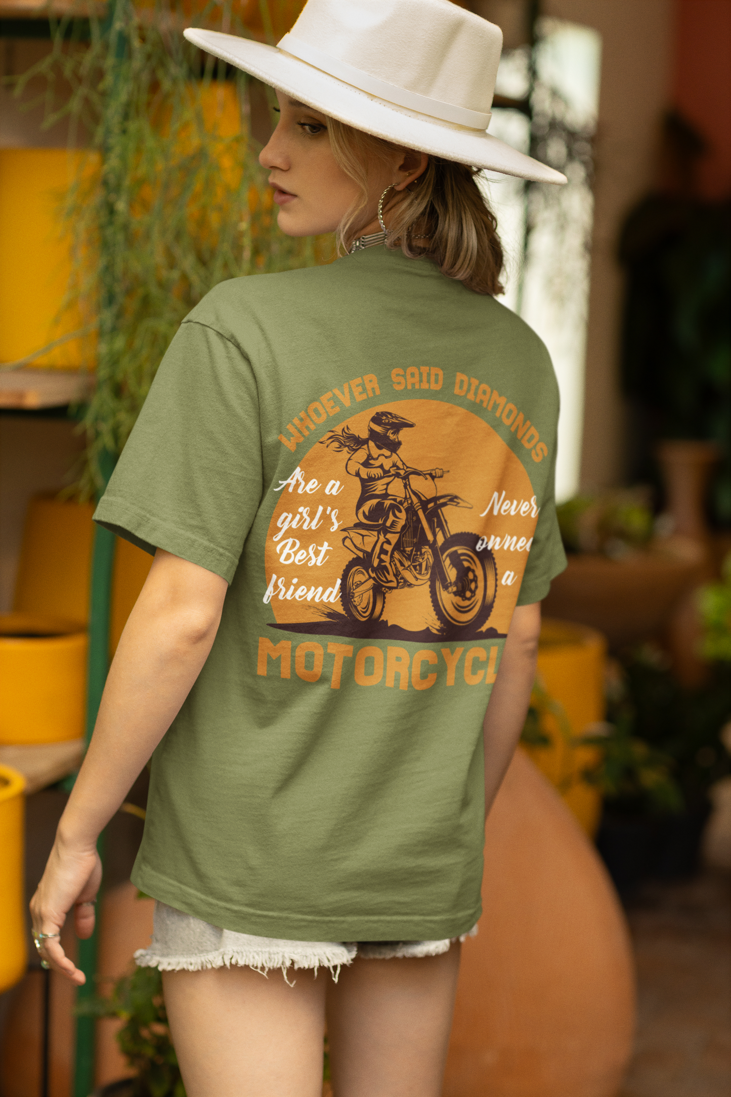 Oversized T-shirt - Rider Girl
