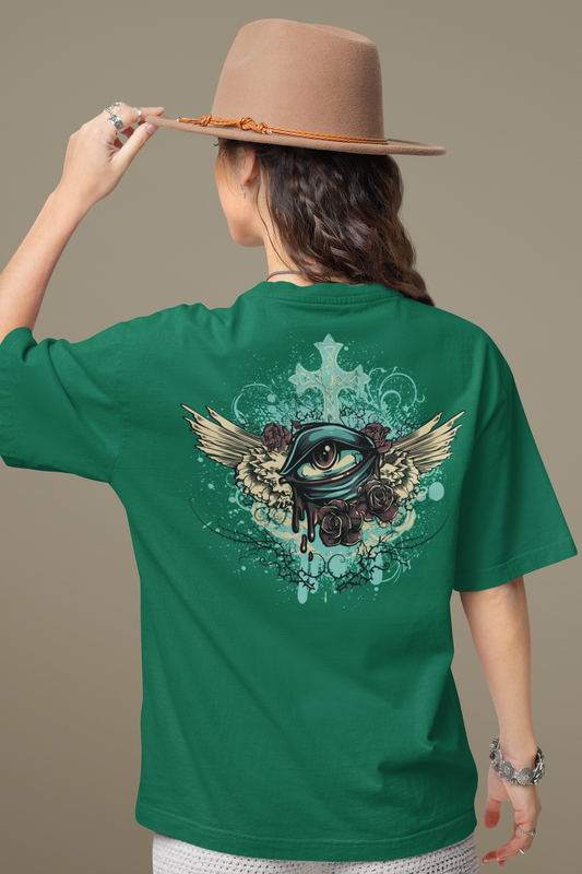 Oversized T-shirt - The Eagle Eye