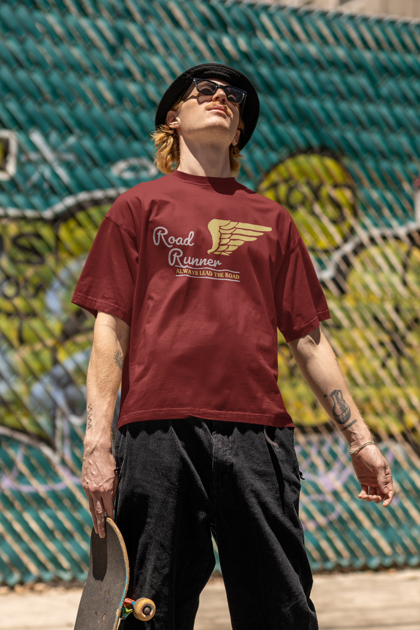 Oversized T-shirt - Road Runner