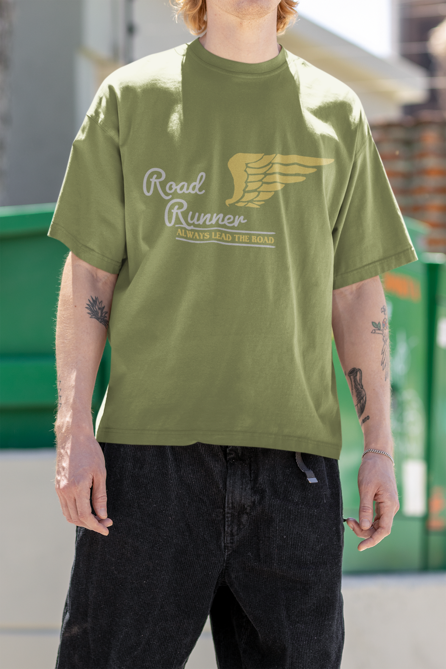 Oversized T-shirt - Road Runner