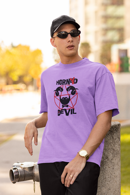 Oversized T-shirt - Horned Devil