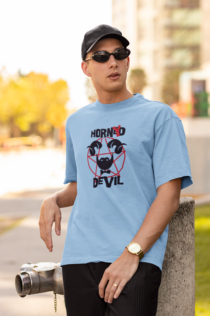 Oversized T-shirt - Horned Devil