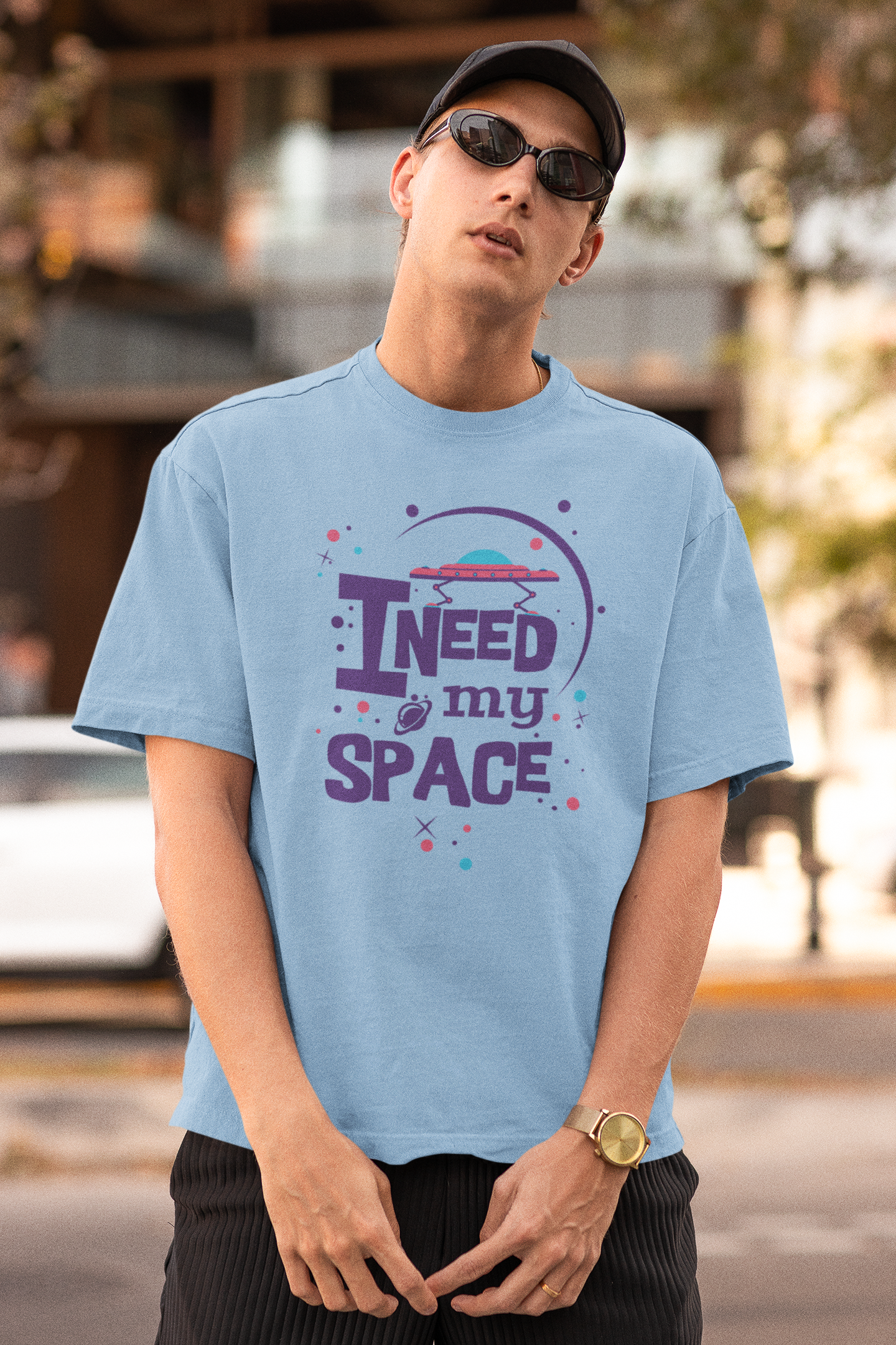 Oversized T-shirt - Need My Space