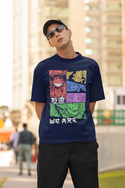 Oversized T-shirt - One Piece - Straw Hat Crew