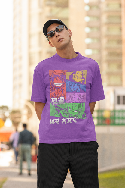 Oversized T-shirt - One Piece - Straw Hat Crew