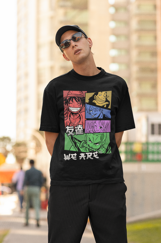 Oversized T-shirt - One Piece - Straw Hat Crew