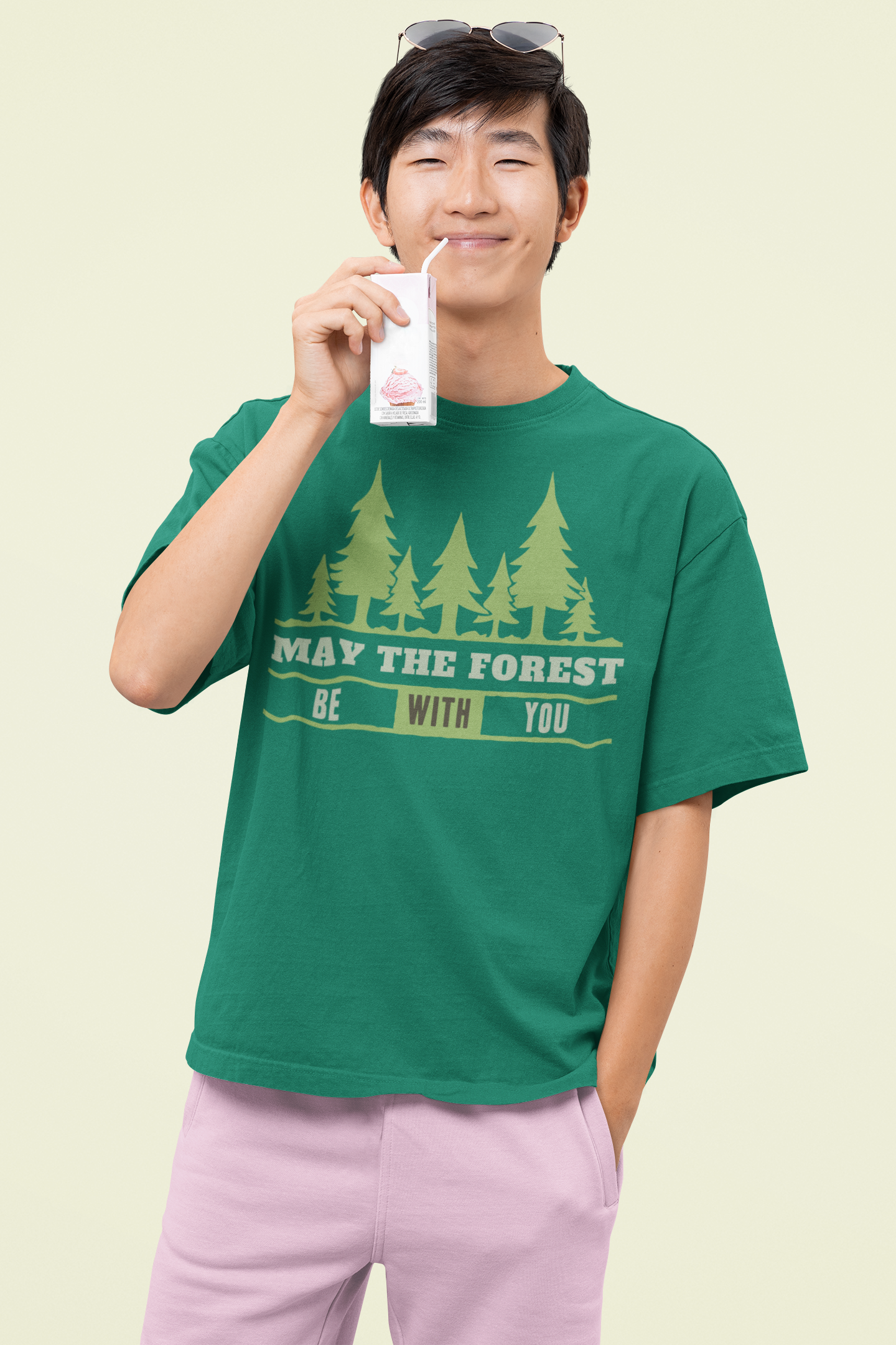 Oversized T-shirt - Maybe The Forest With You