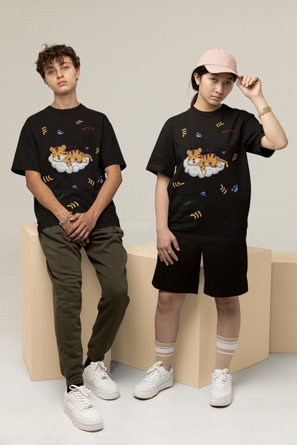 Oversized Tshirt - Sleeping Tiger