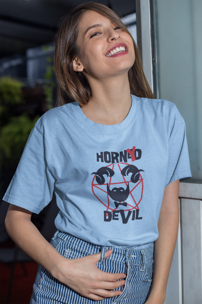 Oversized T-shirt - Horned Devil