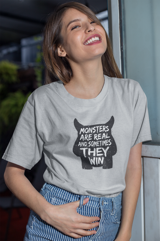 Oversized T-shirt - Real Monster